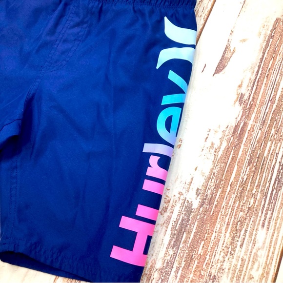 Hurley Swim Trunks Cobalt Blue Sz Small - Picture 2 of 10